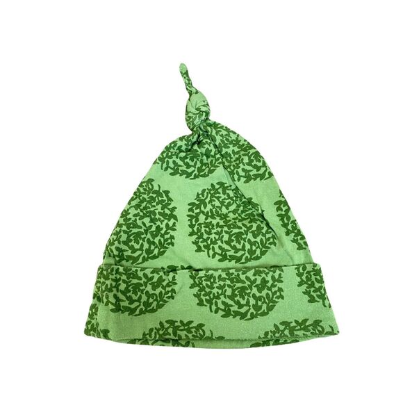 Kate Quinn Green Size 6-12 Knotted Infant Hat - Picture 1 of 3